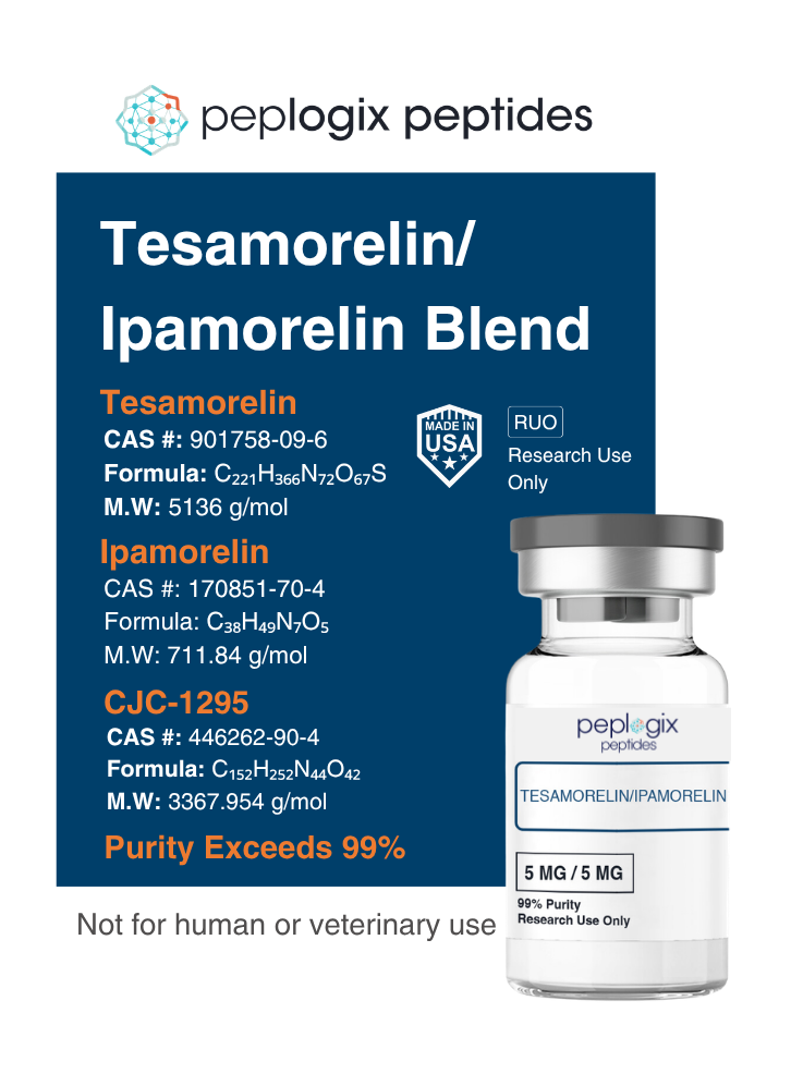 Tesamorelin / Ipamorelin - 5mg / 5mg