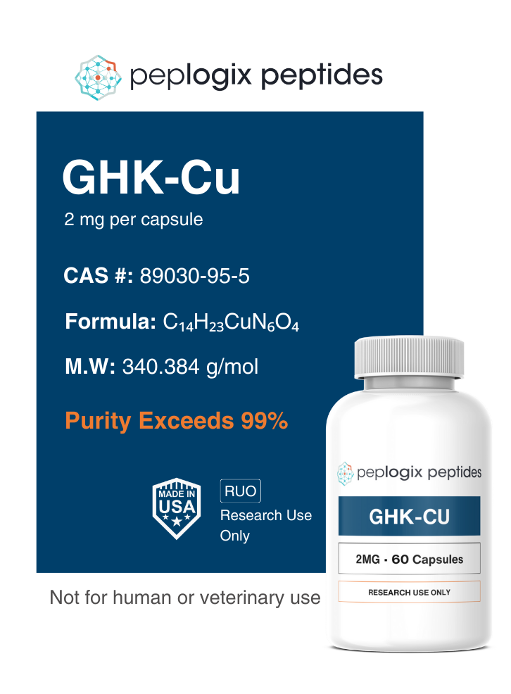 Buy GHK-Cu Capsules - 2mg
