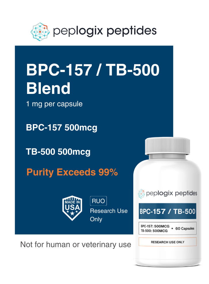 Buy BPC-157/ TB-500 Blend Capsules - 1mg