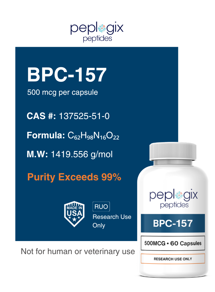 BPC-157 Capsules -  500mcg