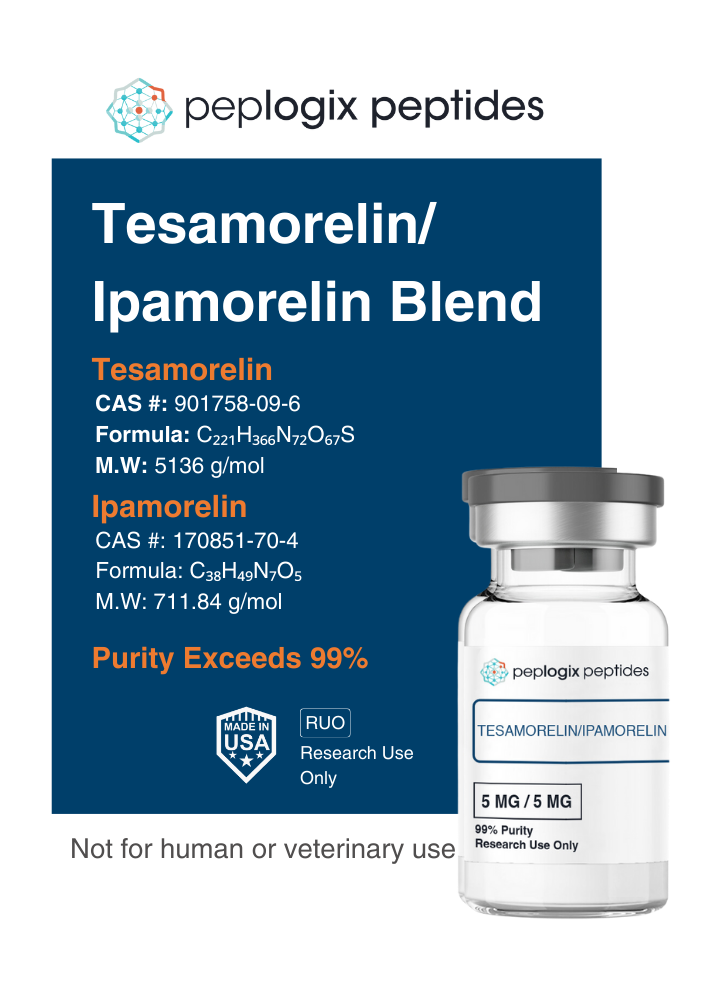 Tesamorelin / Ipamorelin - 5mg / 5mg