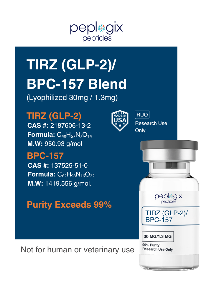 Tirz (GLP-2) / BPC-157 - 30mg / 1.3mg
