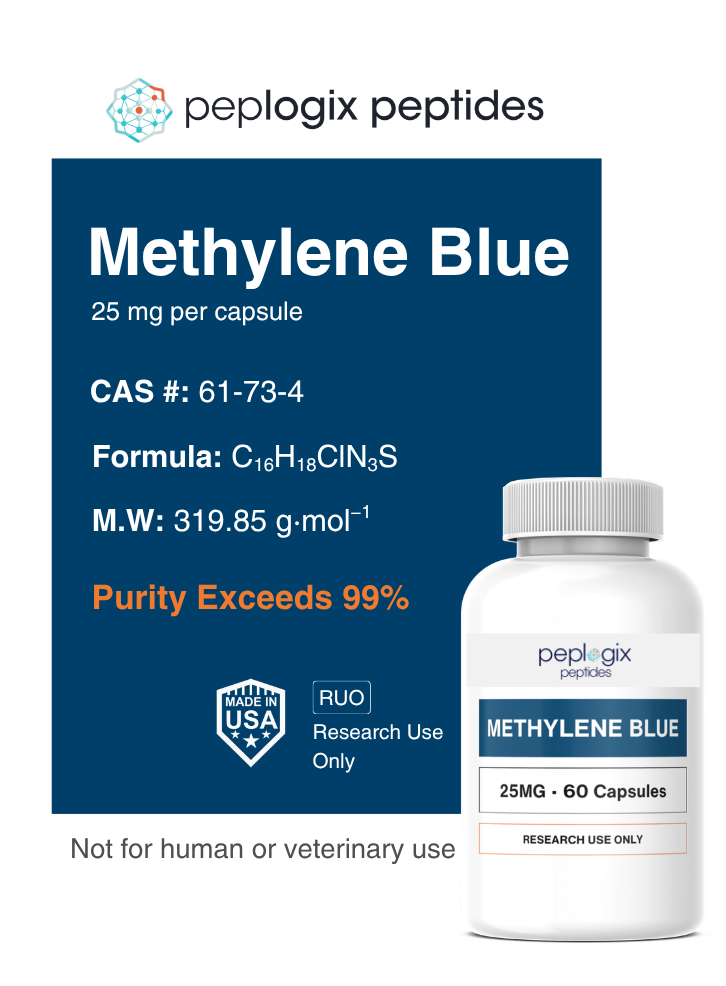 Methylene Blue Capsules - 25mg