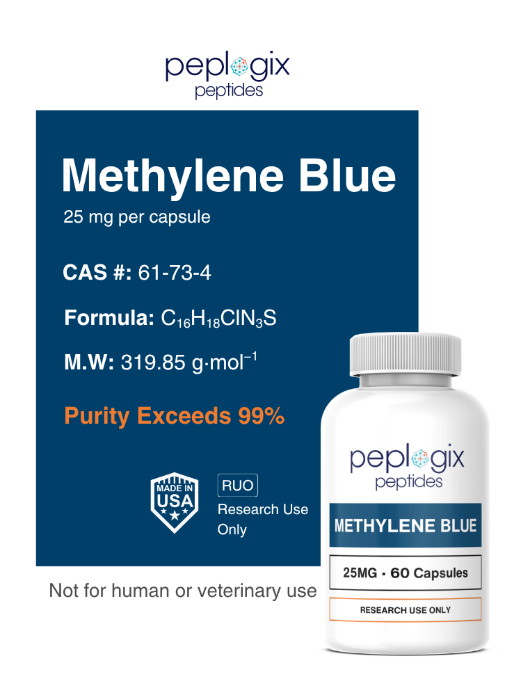 Methylene Blue Capsules - 25mg