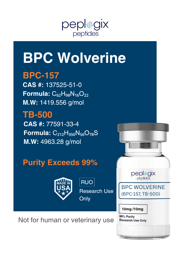BPC Wolverine - 10mg / 10mg