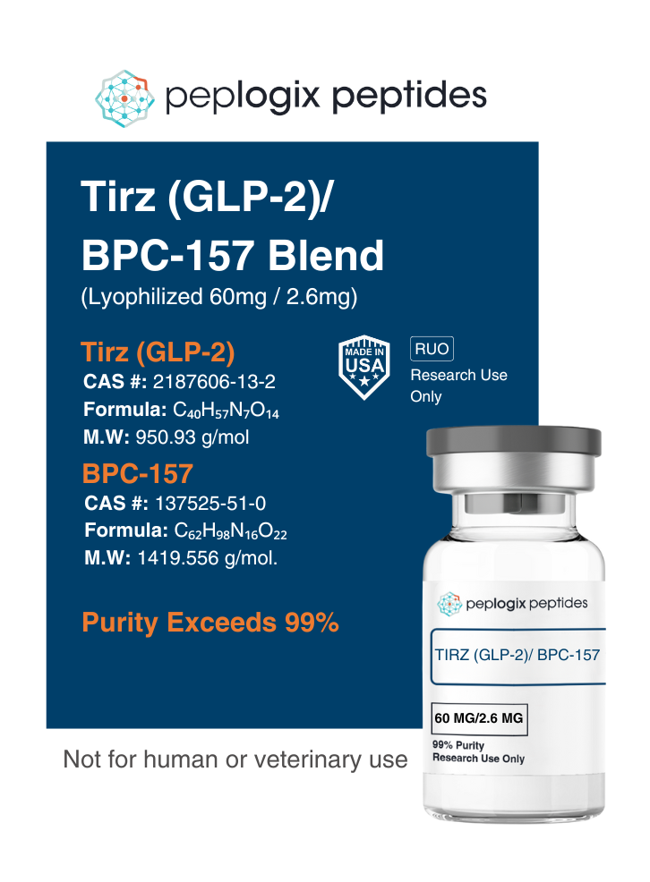 Tirz (GLP-2) / BPC-157 - 60mg / 2.6mg