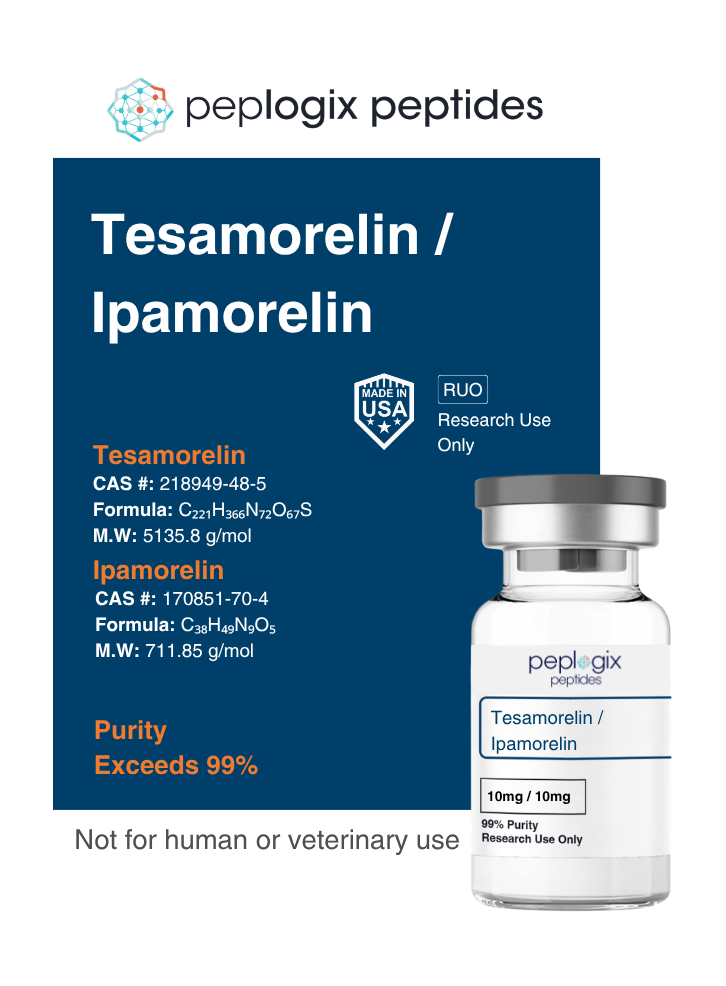 Tesamorelin / Ipamorelin - 10mg / 10mg