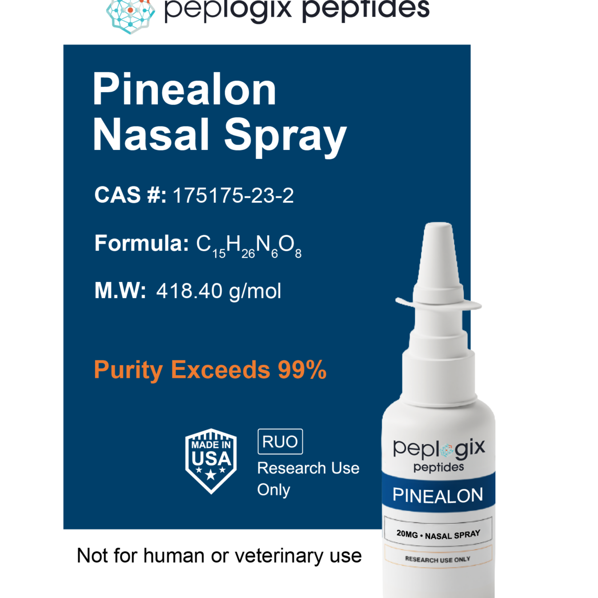 Pinealon Nasal Spray - 20mg
