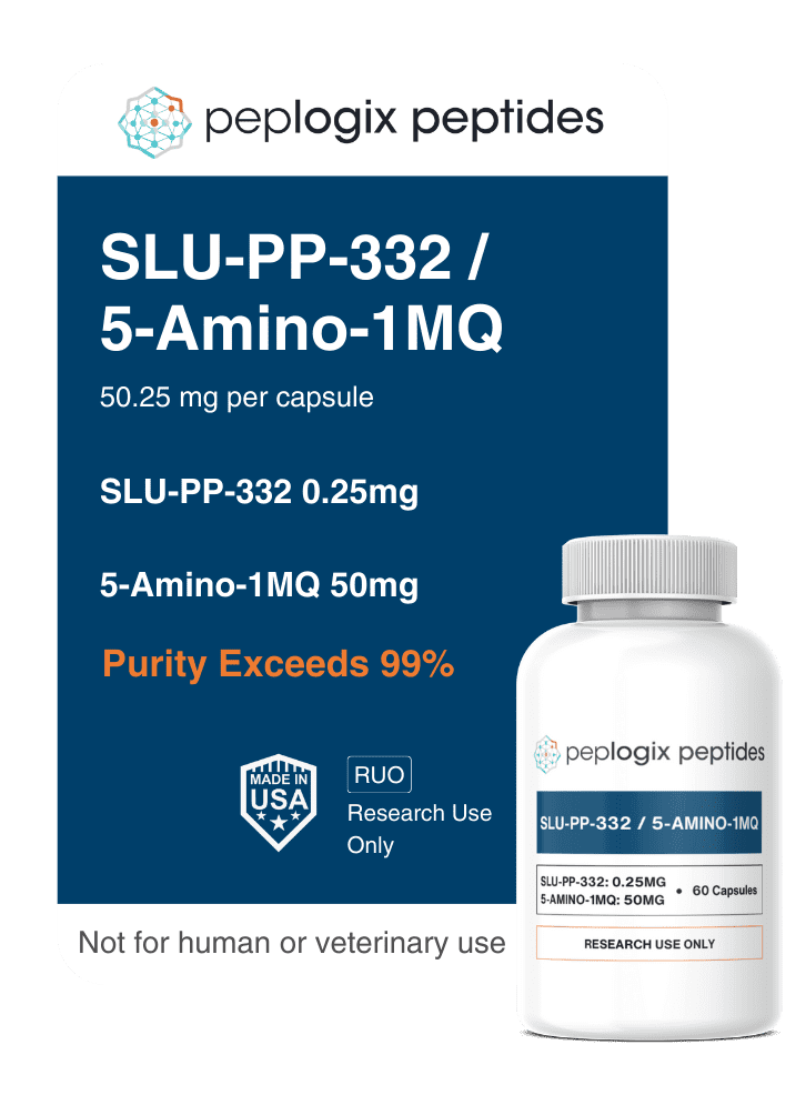 SLU-PP-332 / 5-Amino-1MQ Capsules - 50.25mg - Peplogix